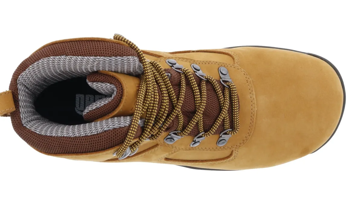 Work Boots|Waterproof Hiking Boots For Men*XLfeet Inc. Drew Shoe Rockford - Wheat Nubuck