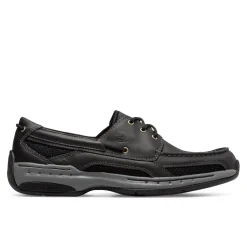 Boat Shoes|Slip-On Shoes*XLfeet Inc. Dunham Captain - Black Boat Shoes