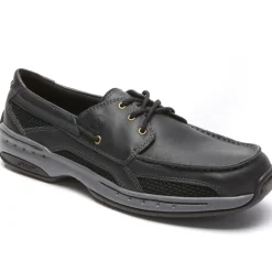 Boat Shoes|Slip-On Shoes*XLfeet Inc. Dunham Captain - Black Boat Shoes