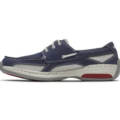 Boat Shoes|Slip-On Shoes*XLfeet Inc. Dunham Captain - Navy Nubuck Boat Shoes
