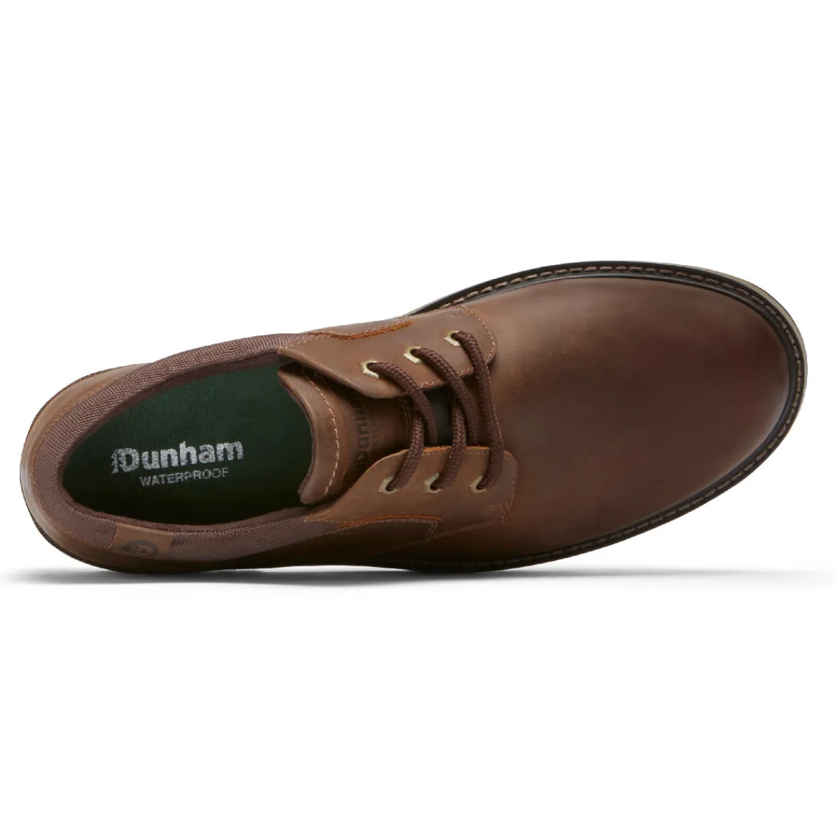 Casual Shoes|Dress Shoes And Boots*XLfeet Inc. Dunham Mens Byrne Plain Toe Ox - BROWN LEA