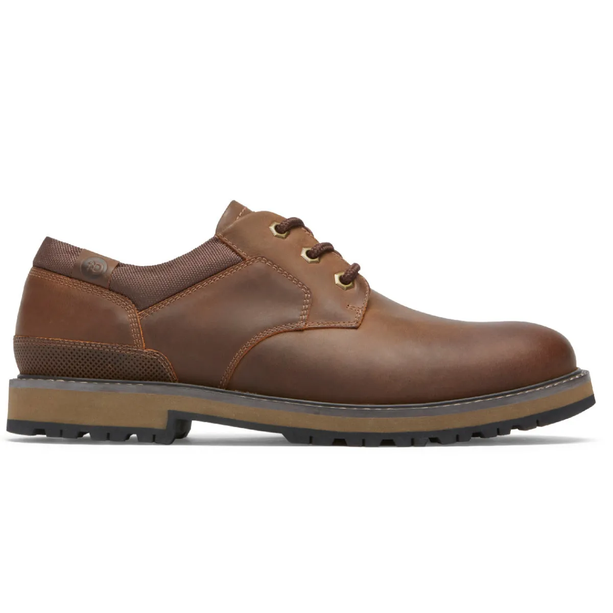 Casual Shoes|Dress Shoes And Boots*XLfeet Inc. Dunham Mens Byrne Plain Toe Ox - BROWN LEA