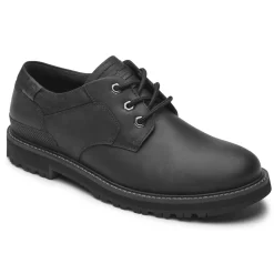 Dress Shoes And Boots*XLfeet Inc. Dunham Mens Byrne Plain Toe Ox - BLACK CH LEA
