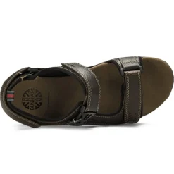 Adjustable Strap Sandals*XLfeet Inc. Dunham Nolan Adjustable Strap Sandals - Brown