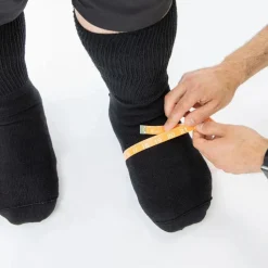 Extra Wide Socks|Crew Socks*XLfeet Inc. Extra Wide Black Bariatric Socks - Widest Fitting Sock Period!