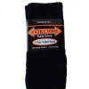Extra Wide Socks|Over The Calf Socks*XLfeet Inc. Extra Wide Black Tube Socks to 6E - 3 pack