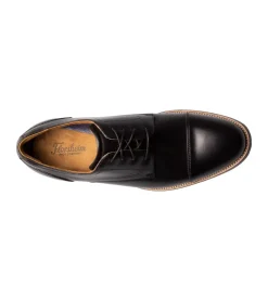 Dress Shoes And Boots*XLfeet Inc. Florsheim Rucci Cap Toe Oxford - Black Dress Shoe