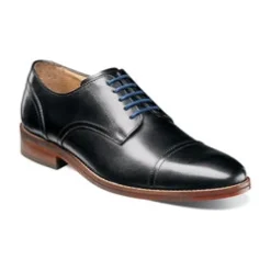 Dress Shoes And Boots*XLfeet Inc. Florsheim Salerno Cap Toe Oxford - Black