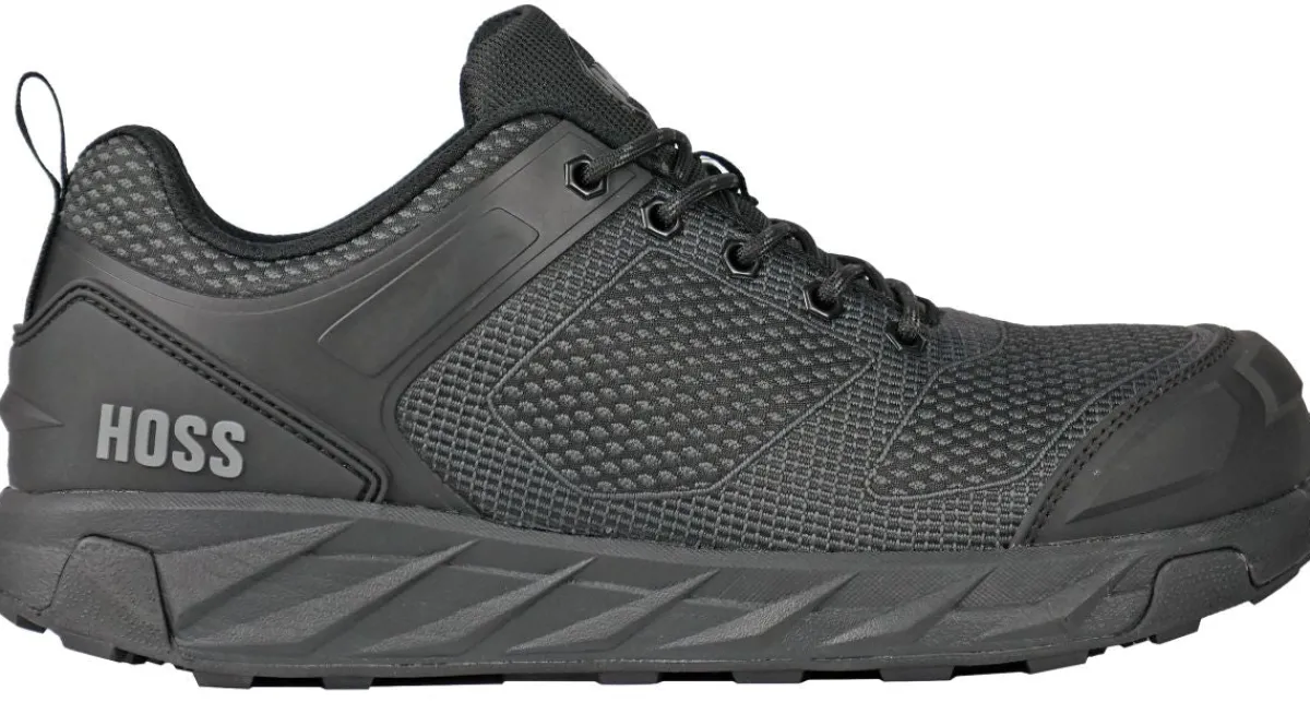 Work Shoes For Men*XLfeet Inc. Hoss Buster Low Carbon Nanofiber Bubba Toe - Black