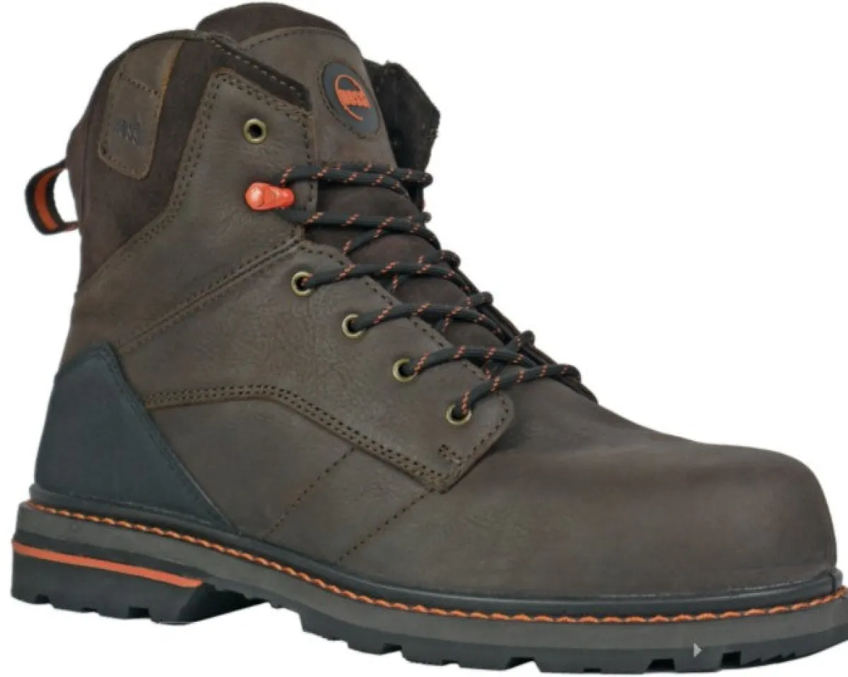 Work Boots|6" Work Boots*XLfeet Inc. Hoss Carson 6" Brown Non-Safety/Soft Toe Non Waterproof