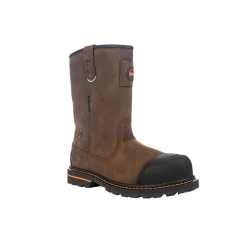 Slip-On Work Boots|Work Boots*XLfeet Inc. Hoss Cartwright II Wellington Brown Composite Safety Toe