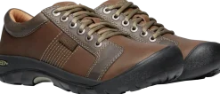 Walking Shoes|Casual Shoes*XLfeet Inc. Keen Austin - Men’s Chocolate Brown Casual Shoe