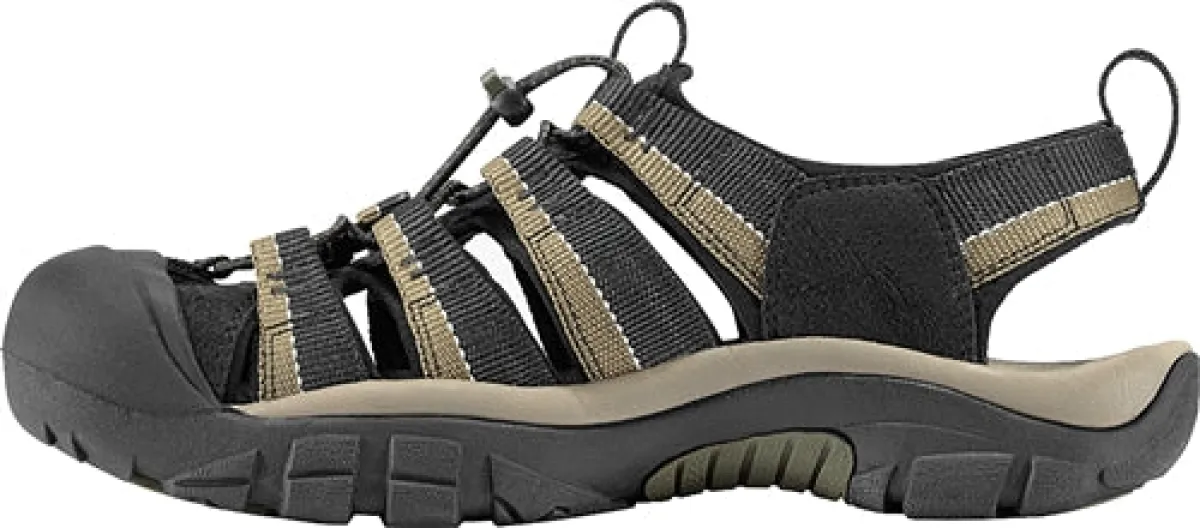 Adjustable Strap Sandals*XLfeet Keen Newport H2 - Black Stone Gray
