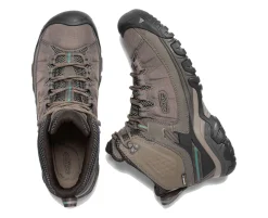 Walking Shoes|Waterproof Hiking Boots For Men*XLfeet Inc. Keen Targhee EXP Mid WP Bungee Cord / Brindle Hiking Boots