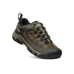 Walking Shoes|Waterproof Hiking Boots For Men*XLfeet Inc. Keen Targhee III Waterproof Wide - Bungee Cord / Black