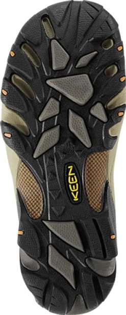 Walking Shoes|Waterproof Hiking Boots For Men*XLfeet Inc. Keen Voyageur - Black Olive / Inca Gold