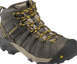 Walking Shoes|Waterproof Hiking Boots For Men*XLfeet Inc. Keen Voyageur Mid - Raven / Tawny Olive