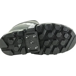 Ice Cleats|Traction Aid*XLfeet K1 Series Mid-Sole Ice Cleat - High Profile - Black