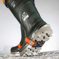 Ice Cleats|Traction Aid*XLfeet K1 Series Mid-Sole Ice Cleat - High Profile