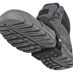 Ice Cleats|Traction Aid*XLfeet Inc. K1 Series Mid-Sole Ice Cleat - Low Profile - Black