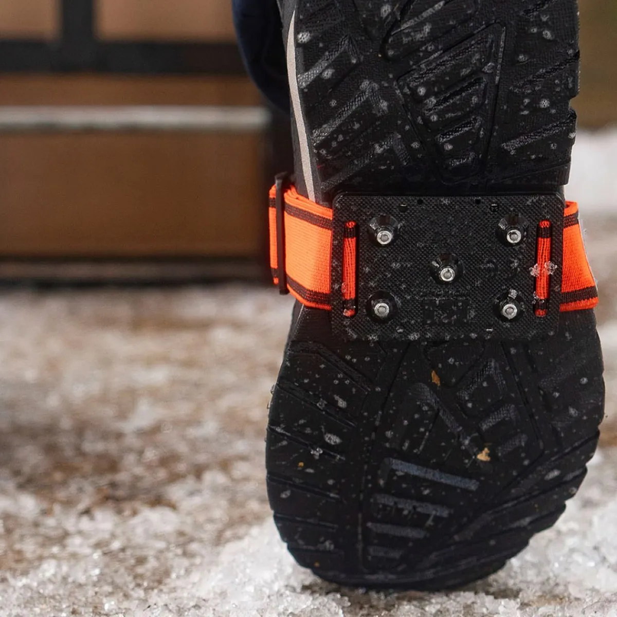 Ice Cleats|Traction Aid*XLfeet K1 Series Mid-Sole Ice Cleat - Low Profile