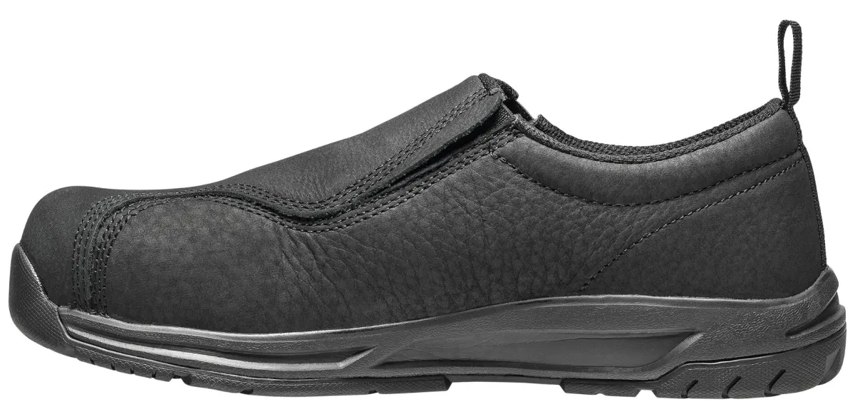 Work Shoes For Men*XLfeet Inc. Nautilus 1656 Slip-On Carbon Toe ESD Work Shoe - Black