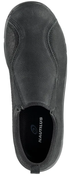 Work Shoes For Men*XLfeet Inc. Nautilus 1656 Slip-On Carbon Toe ESD Work Shoe - Black