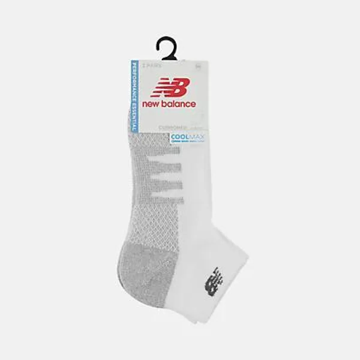 Moisture Wicking Socks|Postal Approved Socks*XLfeet New Balance Coolmax Low Cut Socks 2 Pack (XL: sizes 12-16)
