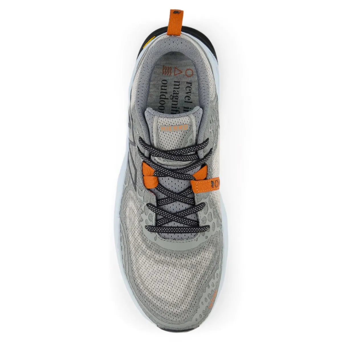 Athletic Shoes For Men*XLfeet Inc. New Balance Fresh Foam X Hierro v8 Mens Running Shoe - Shadow Grey/Quarry Blue/Black
