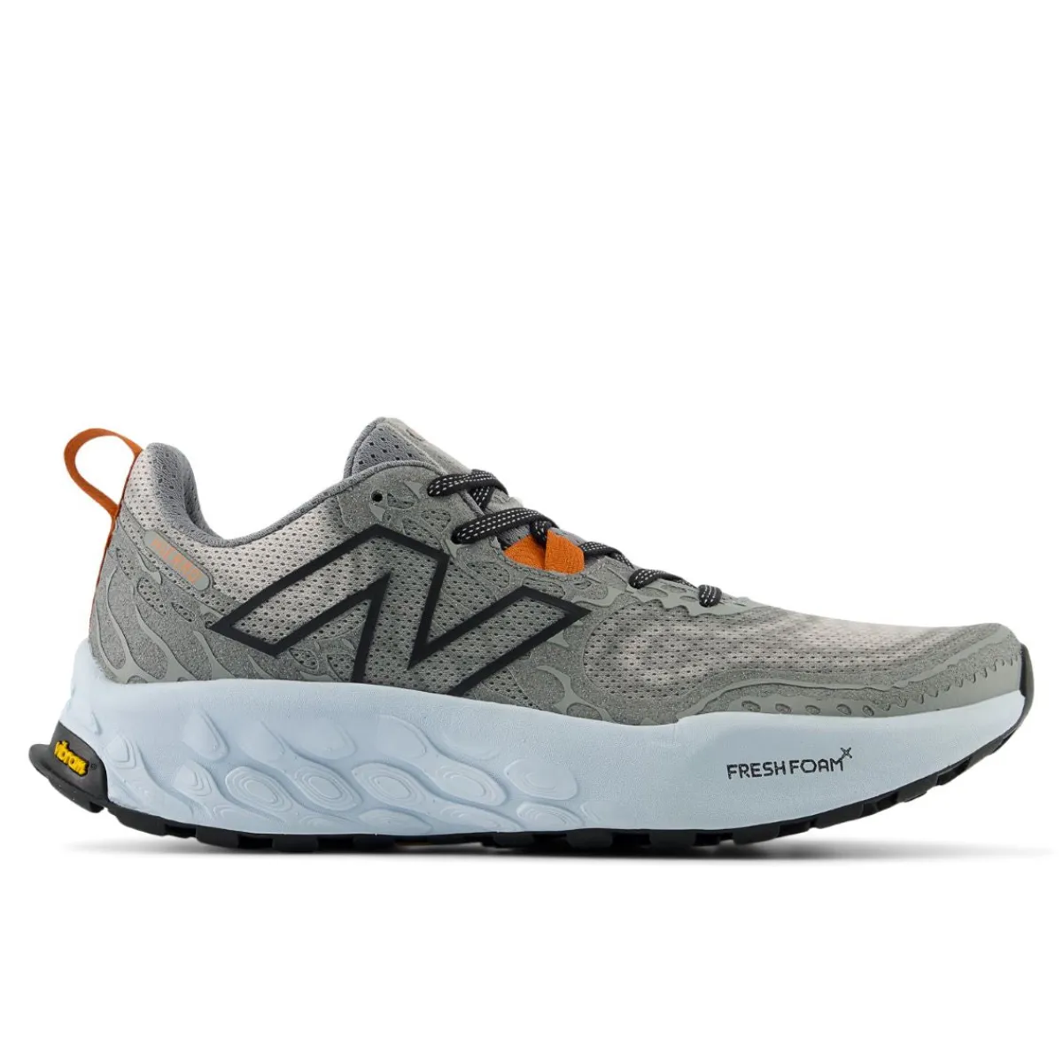 Athletic Shoes For Men*XLfeet Inc. New Balance Fresh Foam X Hierro v8 Mens Running Shoe - Shadow Grey/Quarry Blue/Black