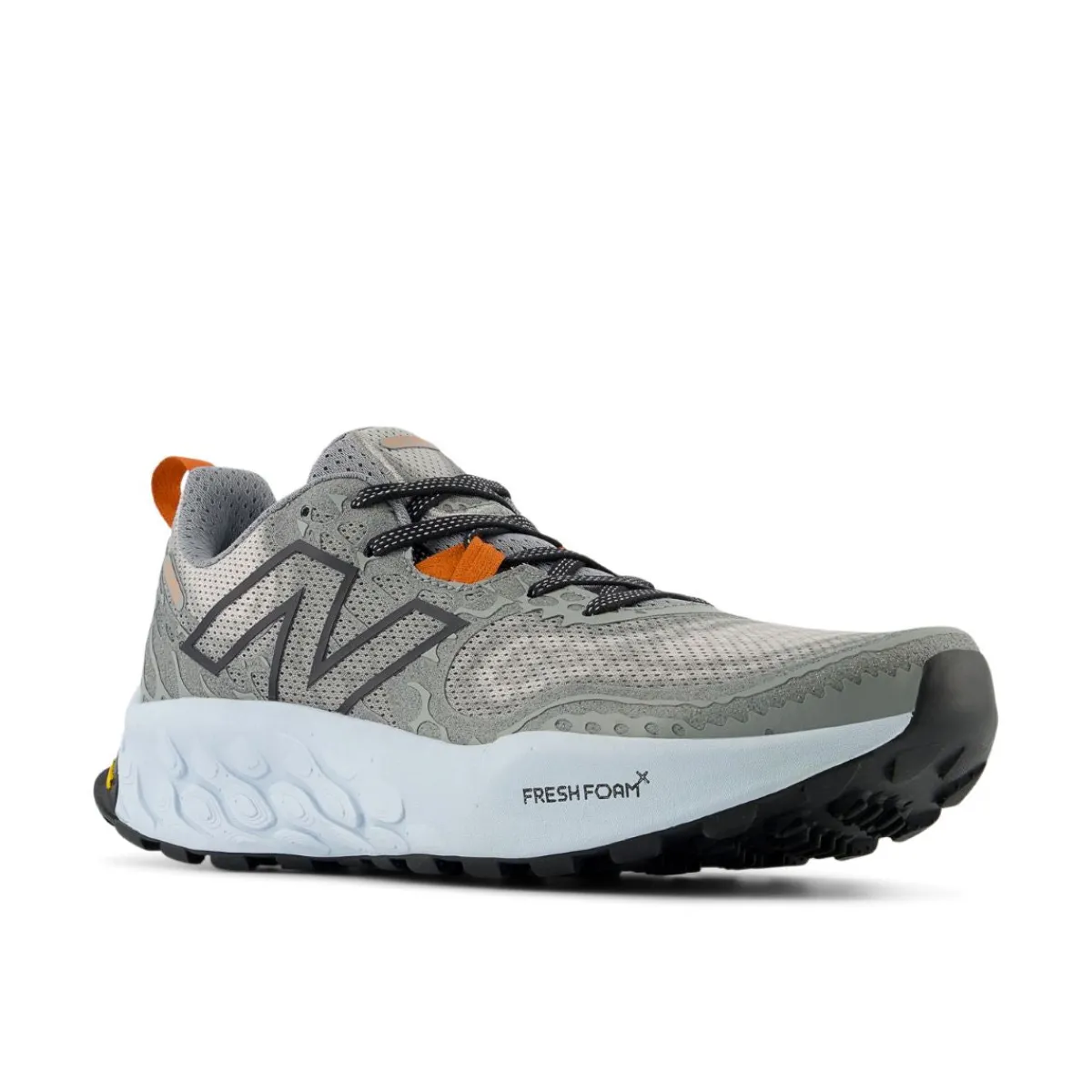 Athletic Shoes For Men*XLfeet Inc. New Balance Fresh Foam X Hierro v8 Mens Running Shoe - Shadow Grey/Quarry Blue/Black