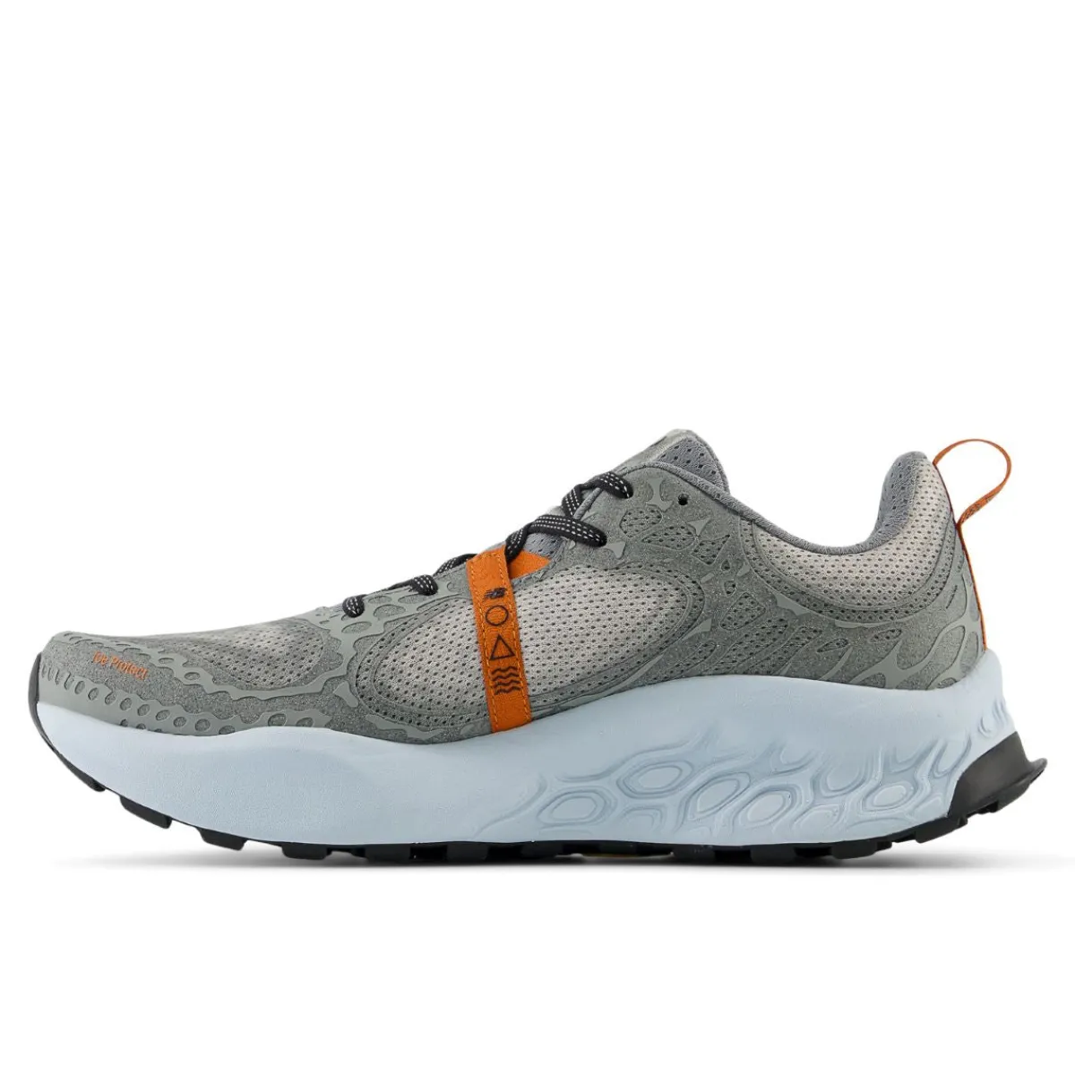 Athletic Shoes For Men*XLfeet Inc. New Balance Fresh Foam X Hierro v8 Mens Running Shoe - Shadow Grey/Quarry Blue/Black