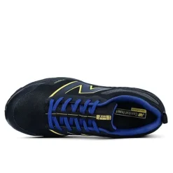 Work Shoes For Men*XLfeet Inc. New Balance Mens Evolve Work Shoe - Alloy Toe EH - Black/Blue/Yellow