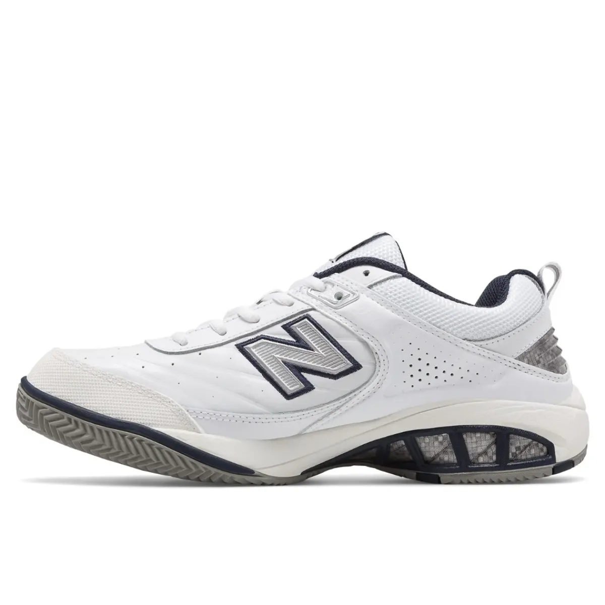 Athletic Shoes For Men*XLfeet Inc. New Balance Mens 806 Tennis - White