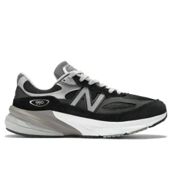 Athletic Shoes For Men*XLfeet Inc. New Balance 990v6 Men's Running Shoe - Black/White