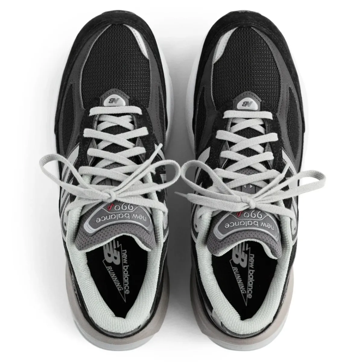 Athletic Shoes For Men*XLfeet Inc. New Balance 990v6 Men's Running Shoe - Black/White