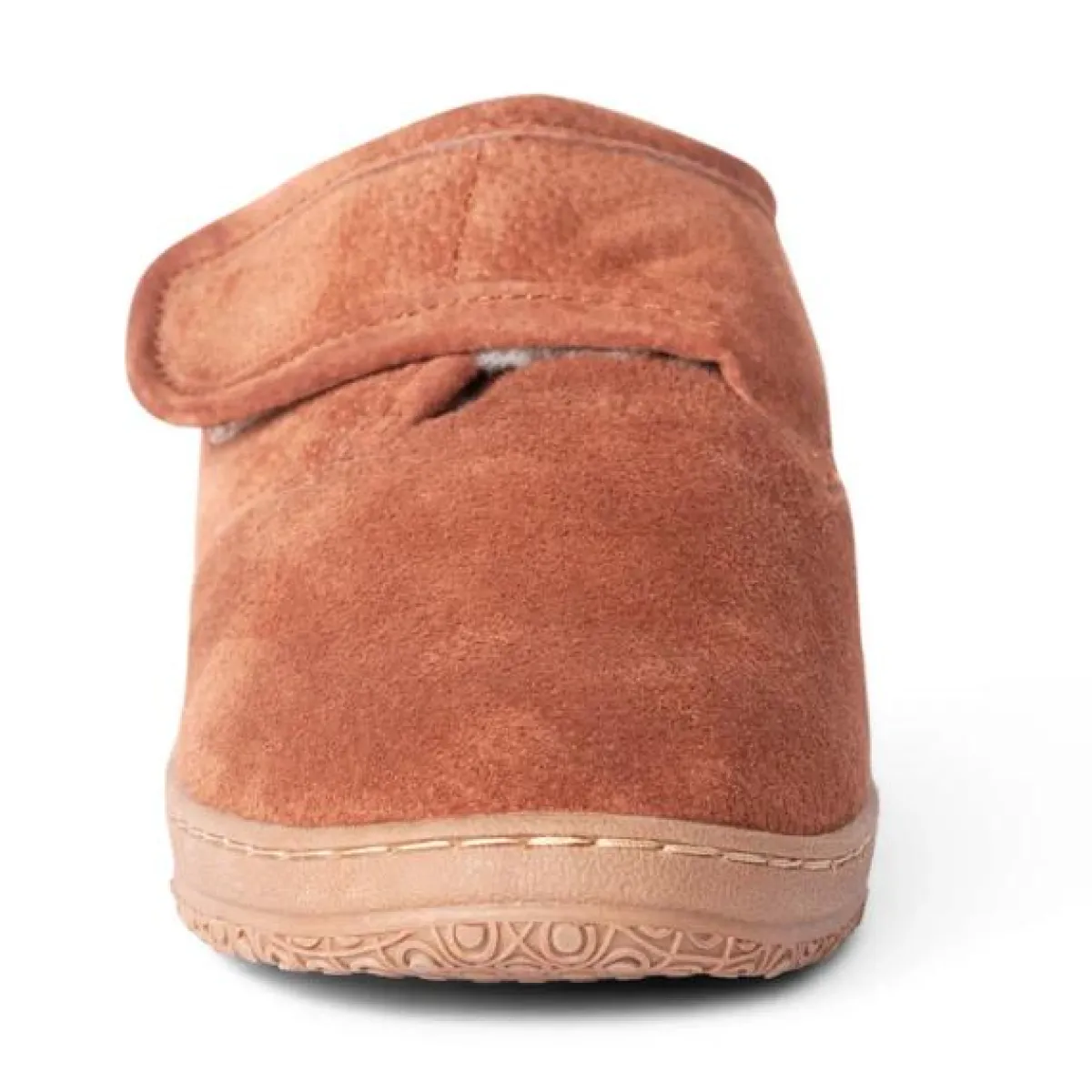 Slippers*XLfeet Inc. Old Friend Mens Adjustable Closure Bootee