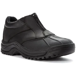 Zipper Shoes|Rubber And Insulated Boots*XLfeet Inc. Propet Blizzard Ankle Zip - Black