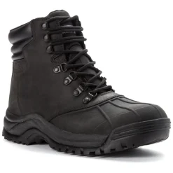 Rubber And Insulated Boots*XLfeet Inc. Propet Blizzard Mid Lace - Black