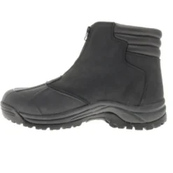 Rubber And Insulated Boots*XLfeet Inc. Propet Blizzard Mid Zip - Black