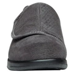 Slippers*XLfeet Inc. Propet Cush'N Foot Slipper - Slate Corduroy