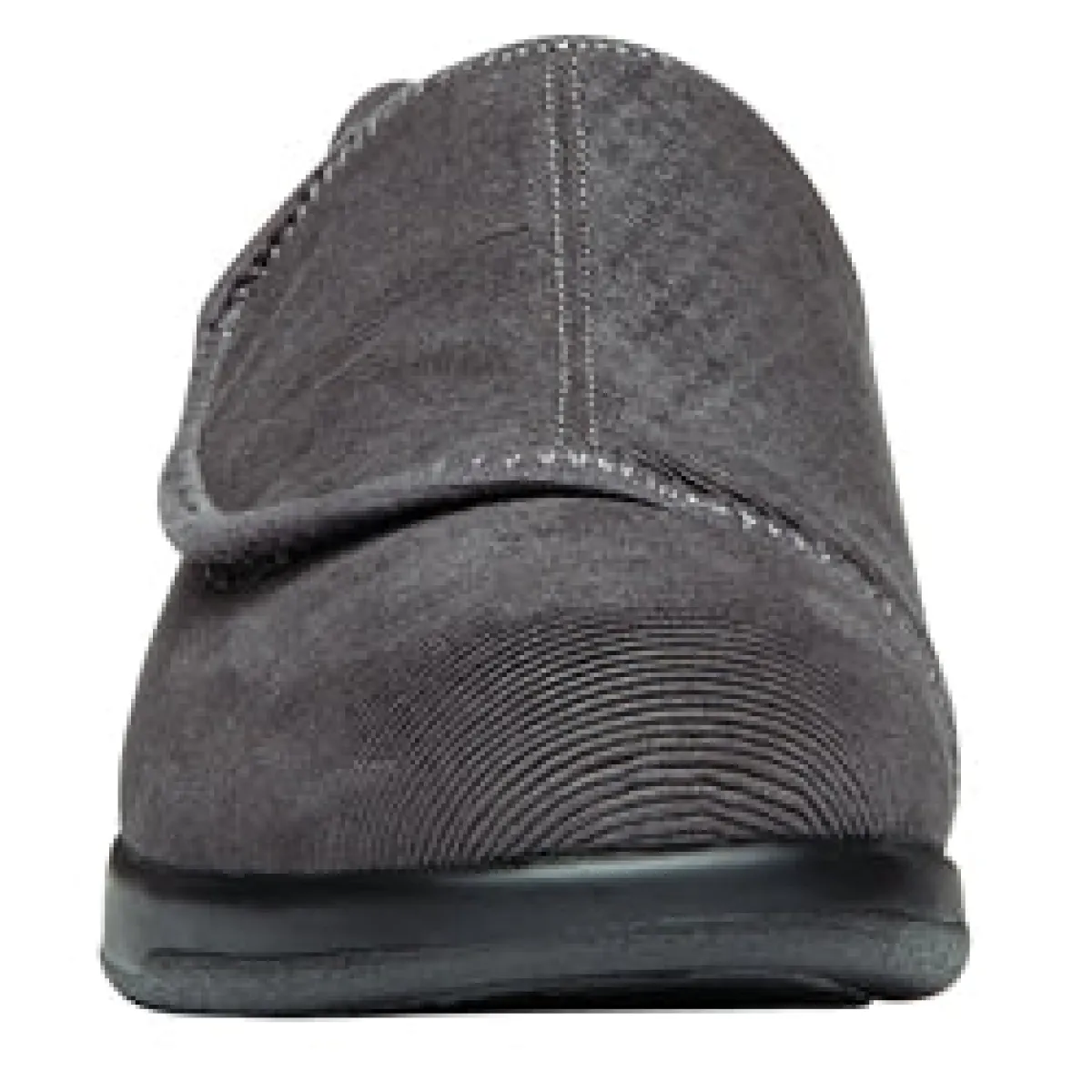 Slippers*XLfeet Inc. Propet Cush'N Foot Slipper - Slate Corduroy