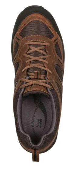 Walking Shoes*XLfeet Propet Men’s Connelly Brown Extra Wide Shoes