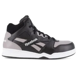 Composite Toe Boots|Work Boots*XLfeet Inc. Reebok BB4500 Work RB4131 - Mens High Top Work Sneaker - Grey/Black