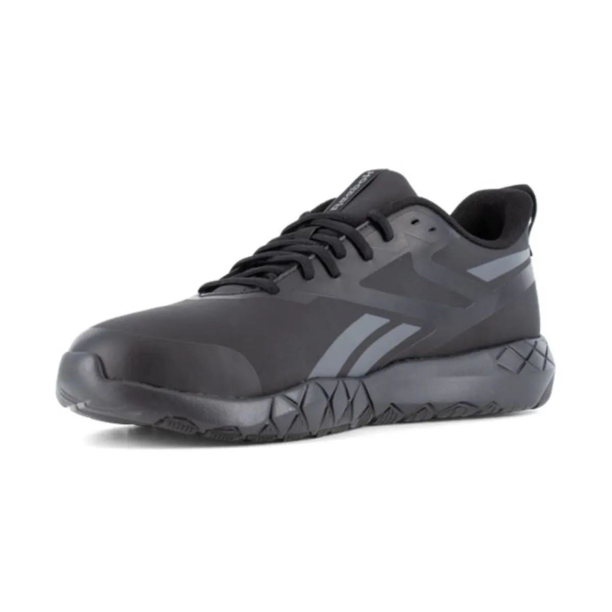 Work Shoes For Men*XLfeet Inc. Reebok Flexagon Force XL Composite Toe, WR Work Shoe - Black