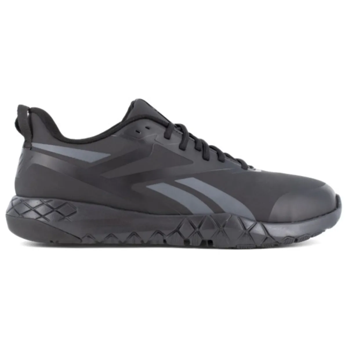 Work Shoes For Men*XLfeet Inc. Reebok Flexagon Force XL Composite Toe, WR Work Shoe - Black