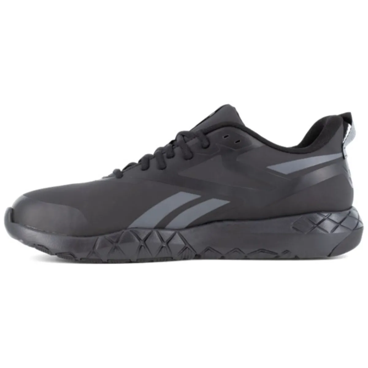 Work Shoes For Men*XLfeet Inc. Reebok Flexagon Force XL Composite Toe, WR Work Shoe - Black