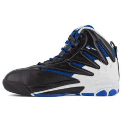 Composite Toe Boots|Work Boots*XLfeet Inc. Reebok The Blast Work RB9403 - Mens High Top Work Sneaker - Black/White/Blue