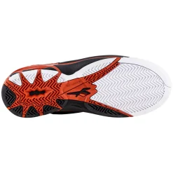 Work Shoes For Men*XLfeet Reebok The Blast Work RB9401 - Mens High Top Work Sneaker - Black/Red/White