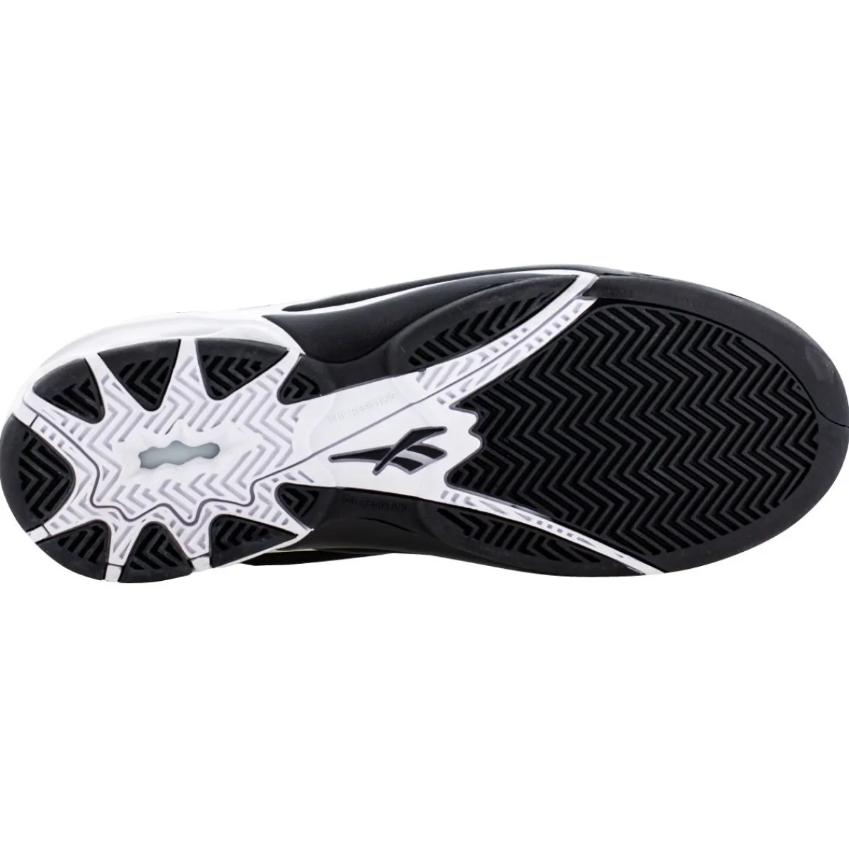 Work Shoes For Men*XLfeet Inc. Reebok The Blast Work RB9402 - Mens High Top Work Sneaker - Black/White